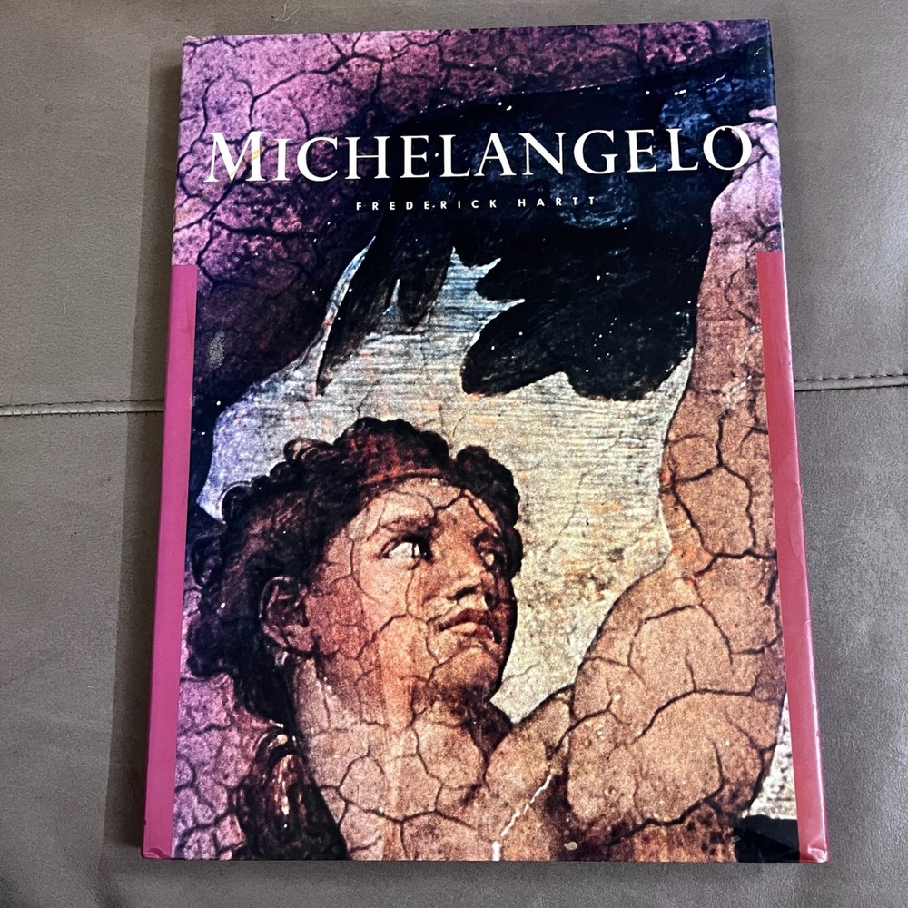 Harry Abrams Michelangelo Art Book Frederick Hartt Renaissance Paintings 1984